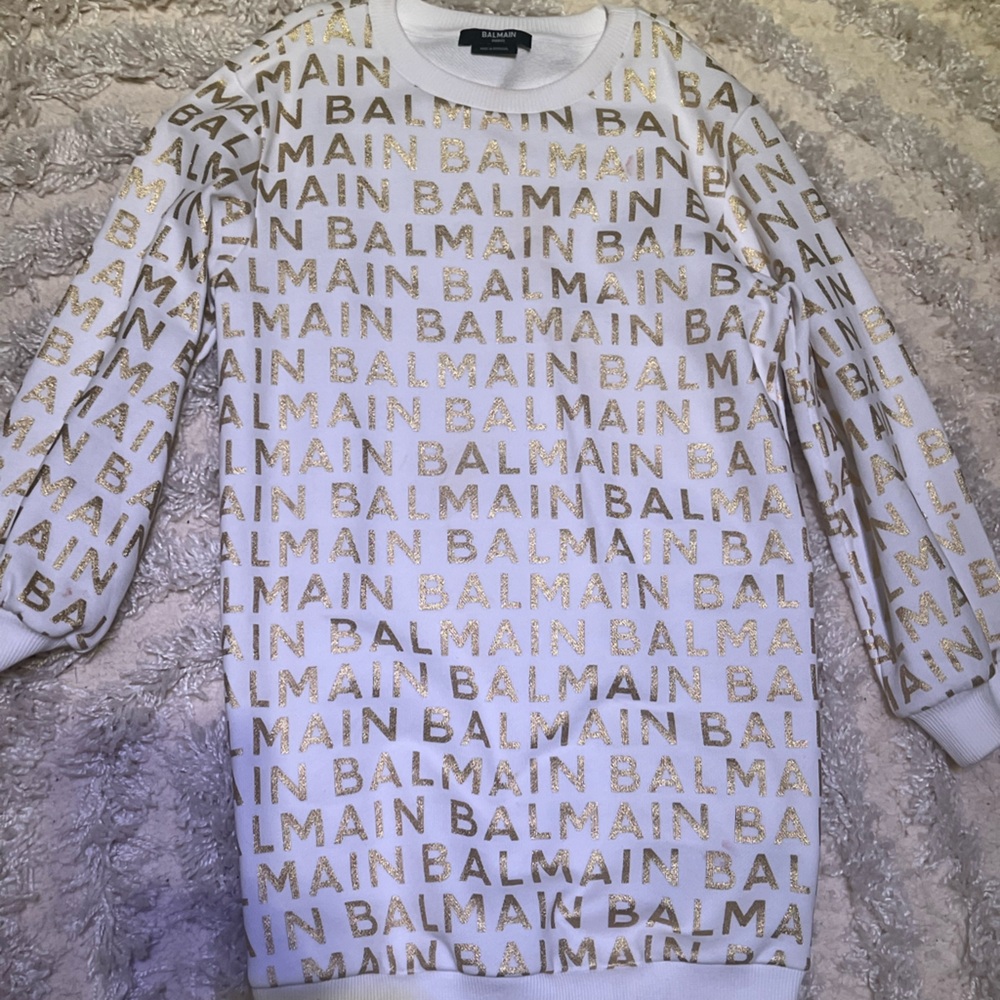 Balmain sweater dress